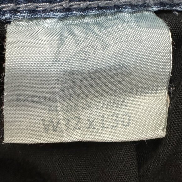 TK Axel Jeans Men's 32x30 Medium Wash Slim Straight Faded Stretch Denim Grunge - Picture 2 of 9